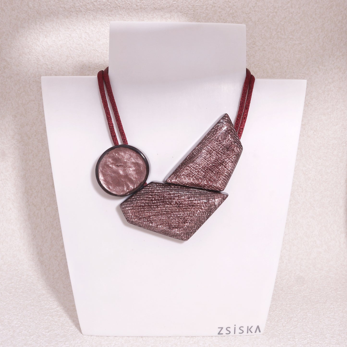 ZSISKA Minimalist Art Deco Necklace