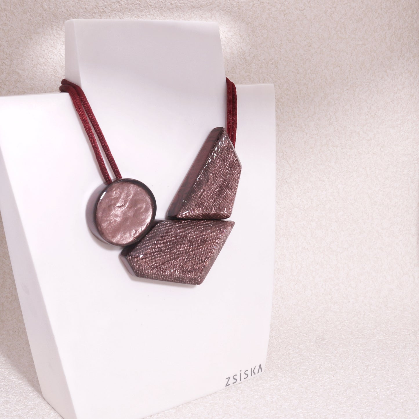 ZSISKA Minimalist Art Deco Necklace