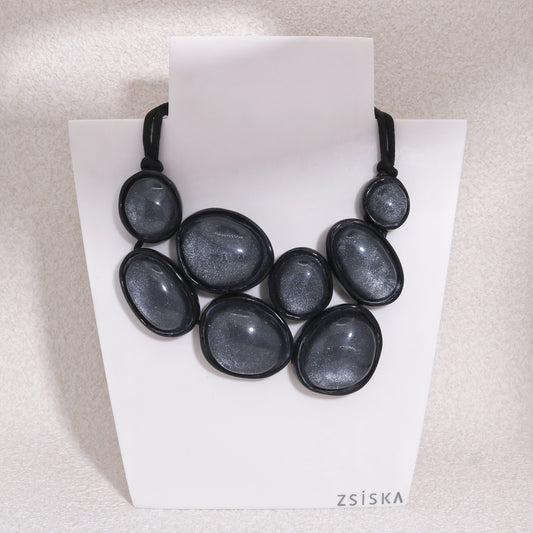 ZSISKA Galactic Statement Necklace