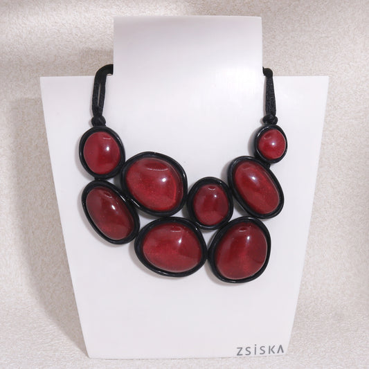 ZSISKA Galactic Statement Necklace