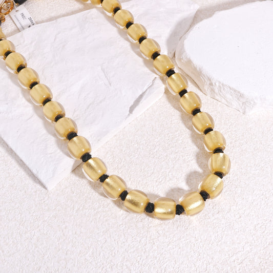 PRECIOUS Signature Gold Foil Necklace