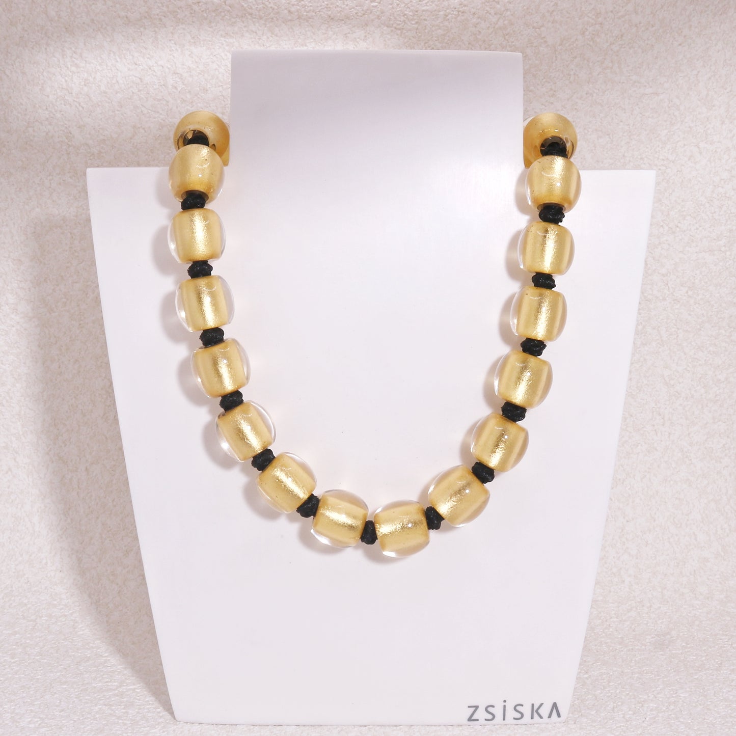 PRECIOUS Signature Gold Foil Necklace
