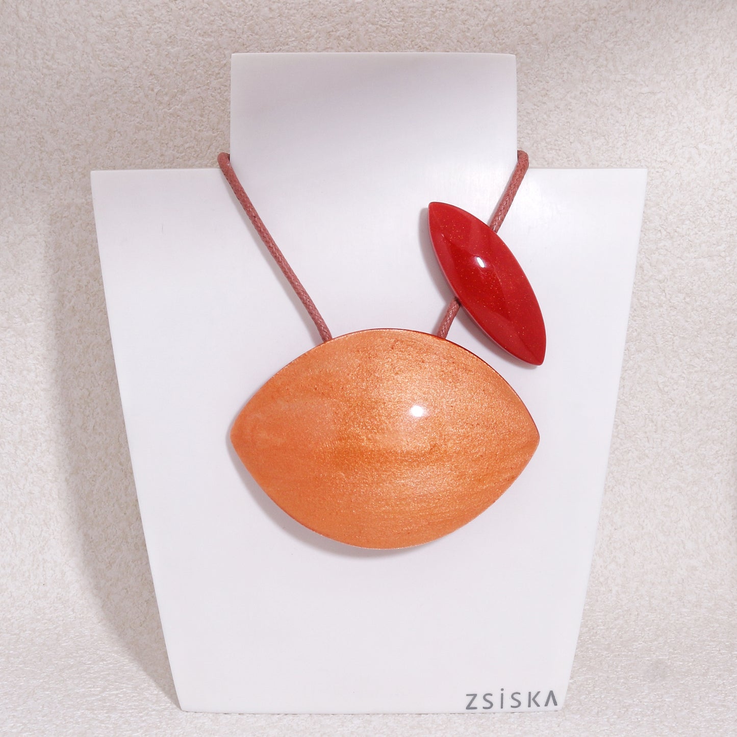 ZSISKA Fruity Orange Pendant Necklace