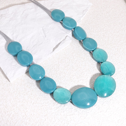 Sophia Marbled Full Necklace