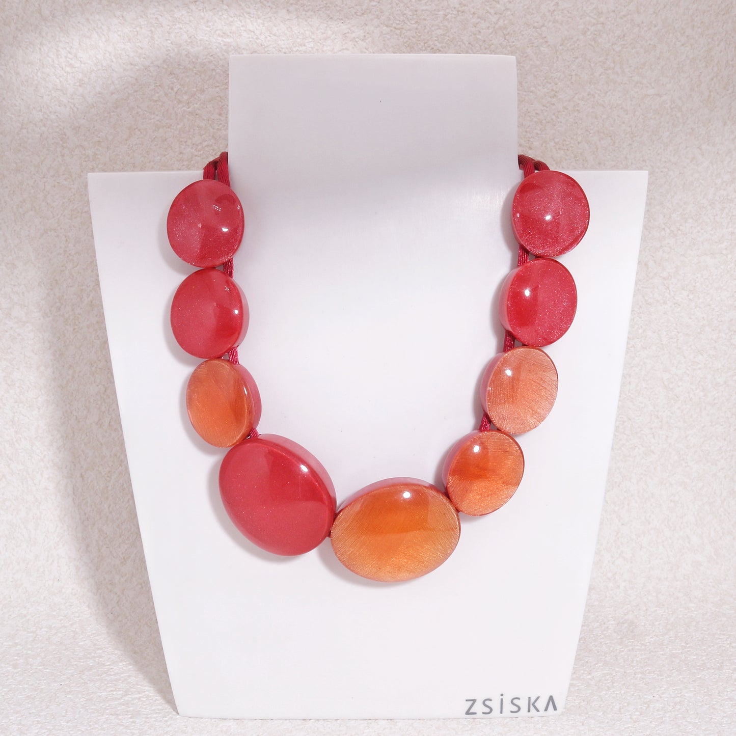 Sophia Marbled Full Necklace