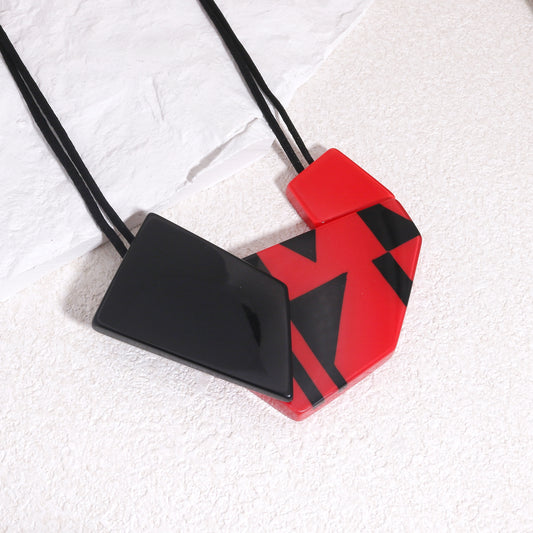 ZSISKA- Urbana Geometric Statement Necklace