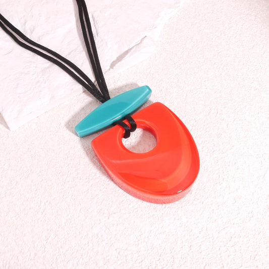 ZSISKA -C Beads Rainbow Necklace
