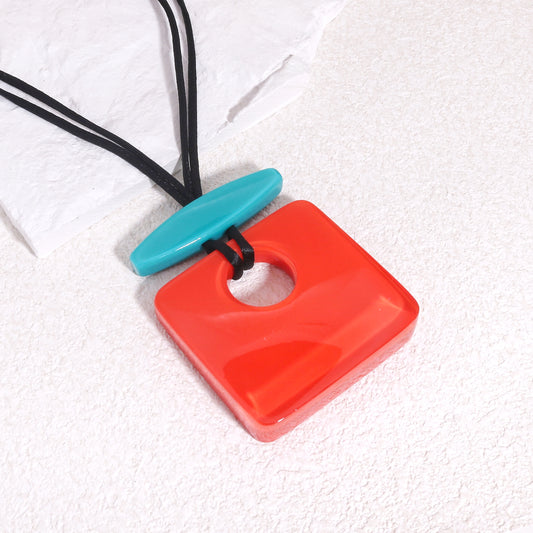 ZSISKA -C Beads Rainbow Necklace
