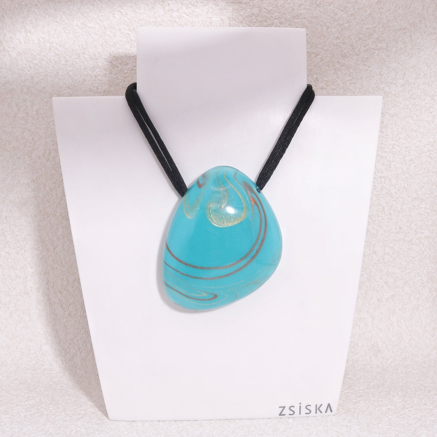 NATURA Turquoise Pebble Pendant