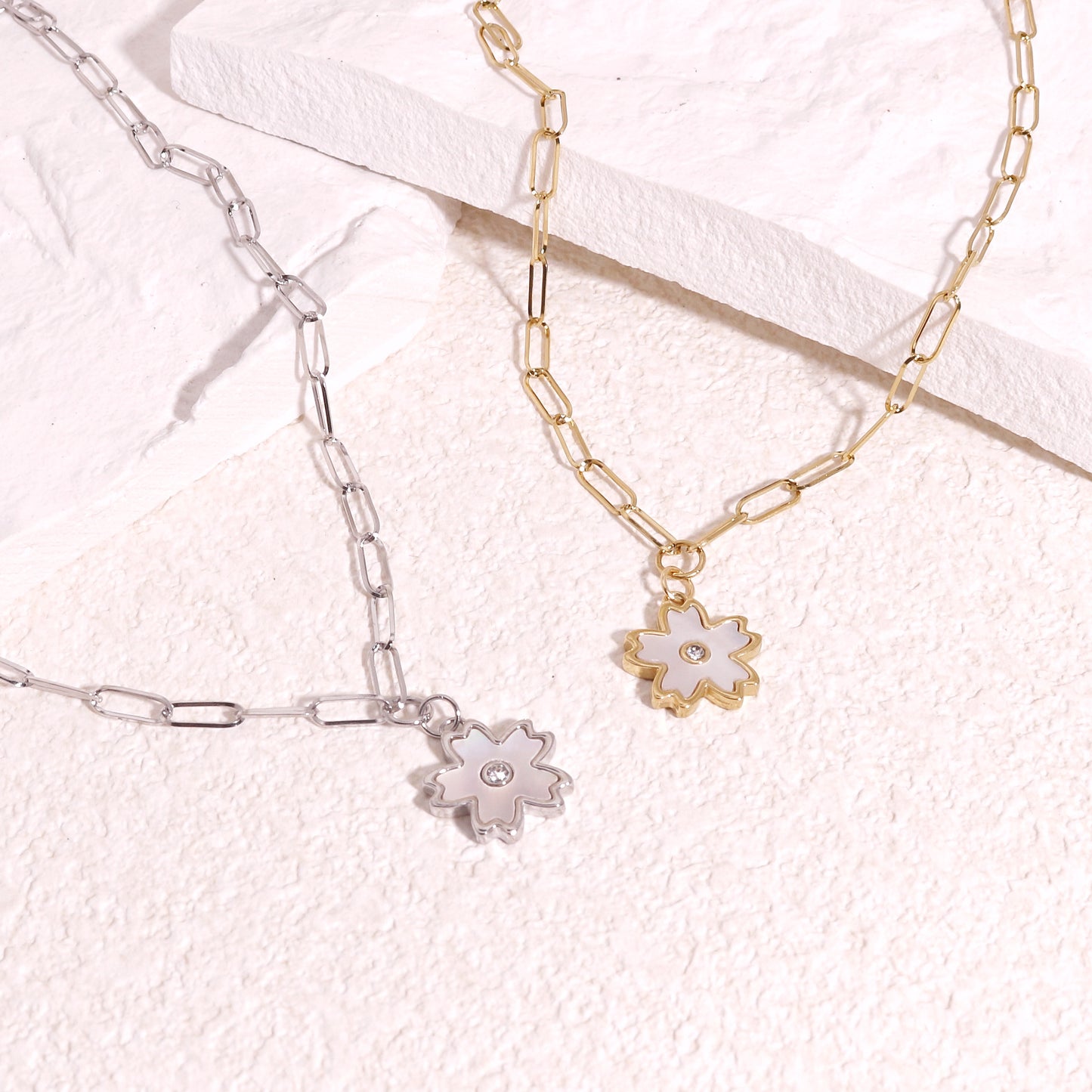 Delilah Delicate Floral Necklace