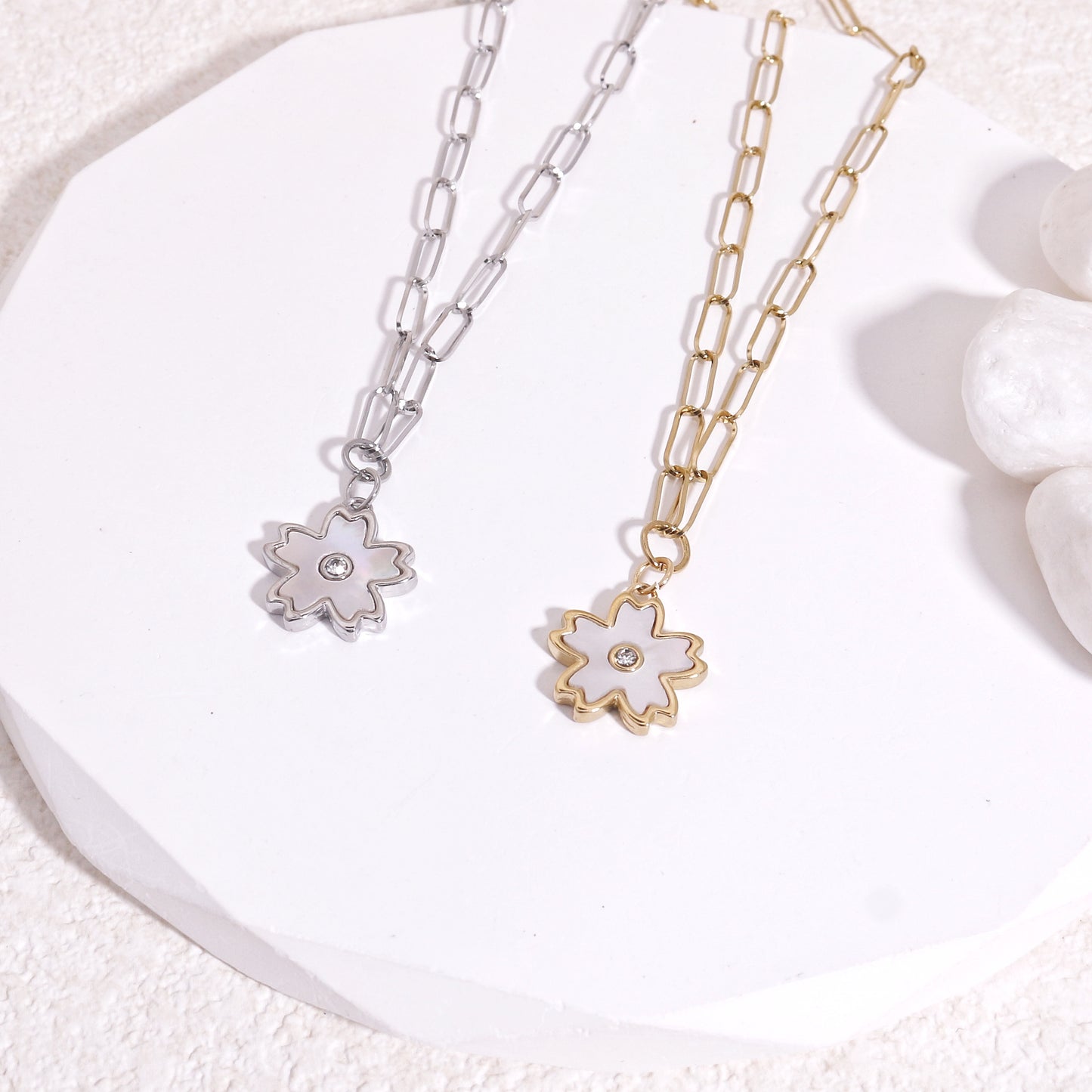 Delilah Delicate Floral Necklace