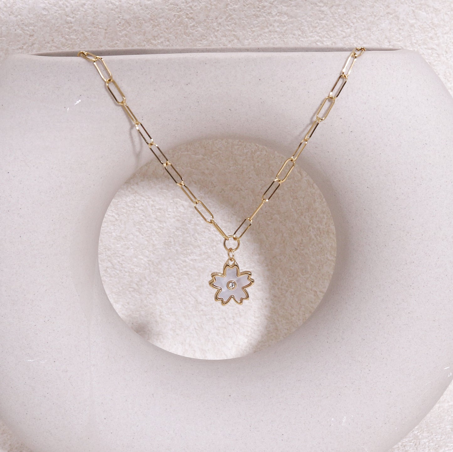Delilah Delicate Floral Necklace