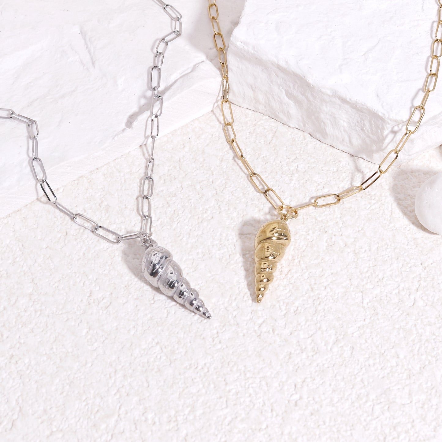 Georgetta Statement SeaShell Necklace