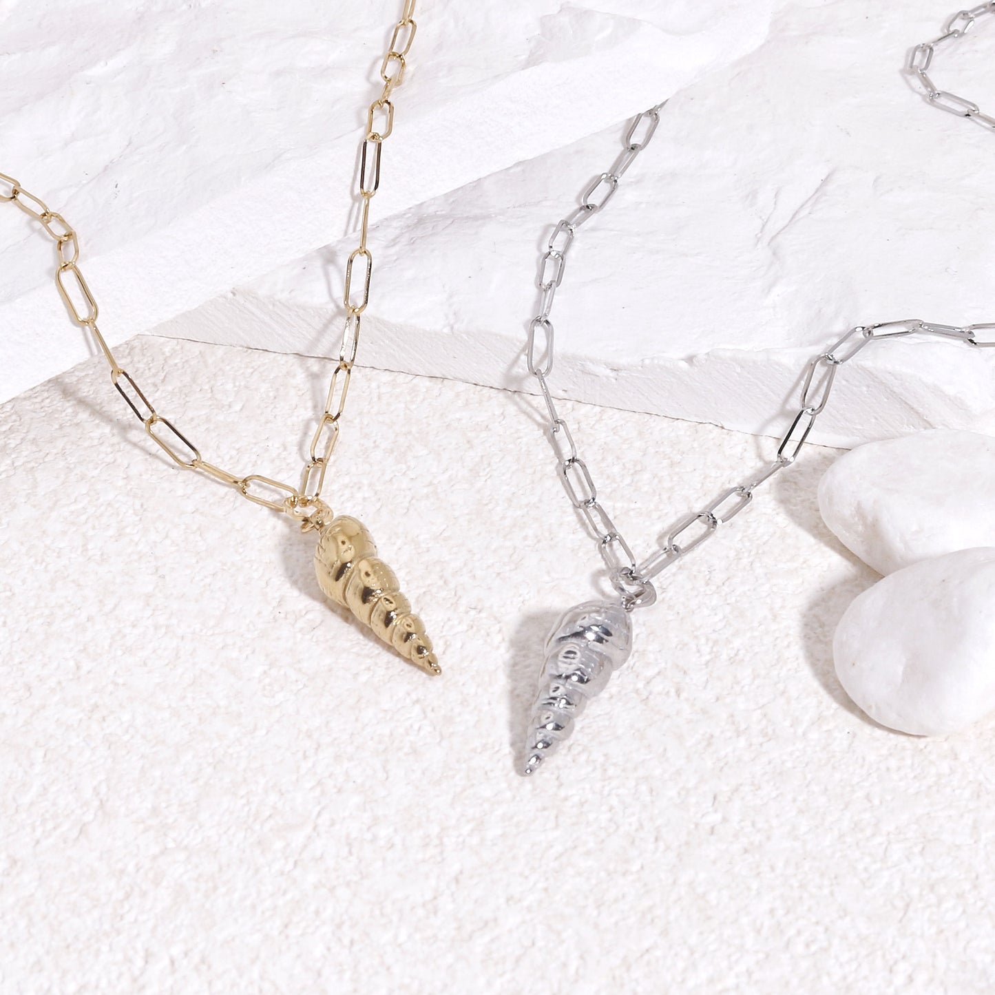 Georgetta Statement SeaShell Necklace