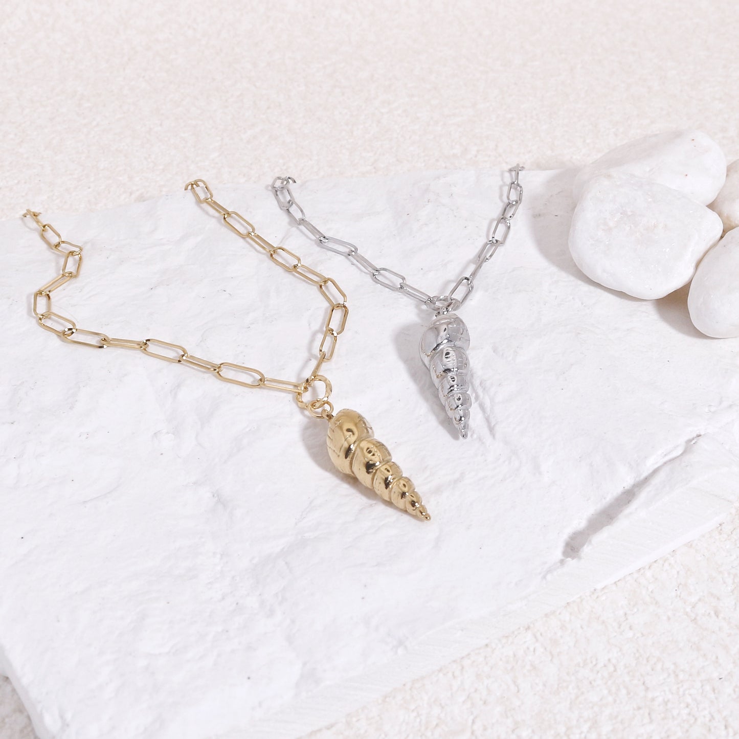 Georgetta Statement SeaShell Necklace