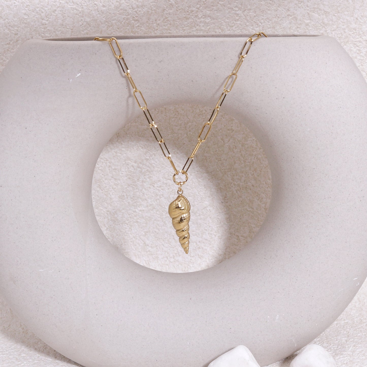 Georgetta Statement SeaShell Necklace