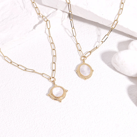 Melania Vintage Coin Pendant Necklaces