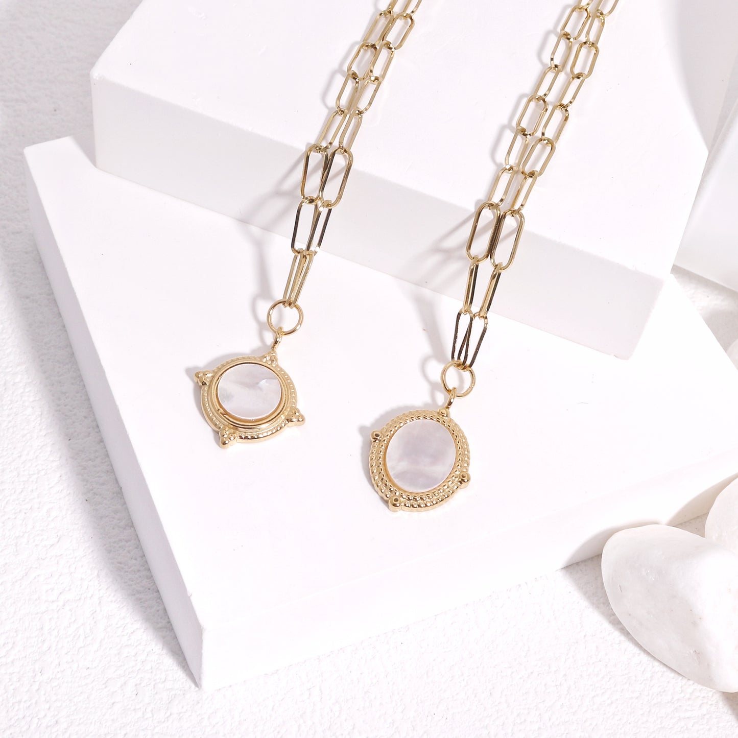 Melania Vintage Coin Pendant Necklaces