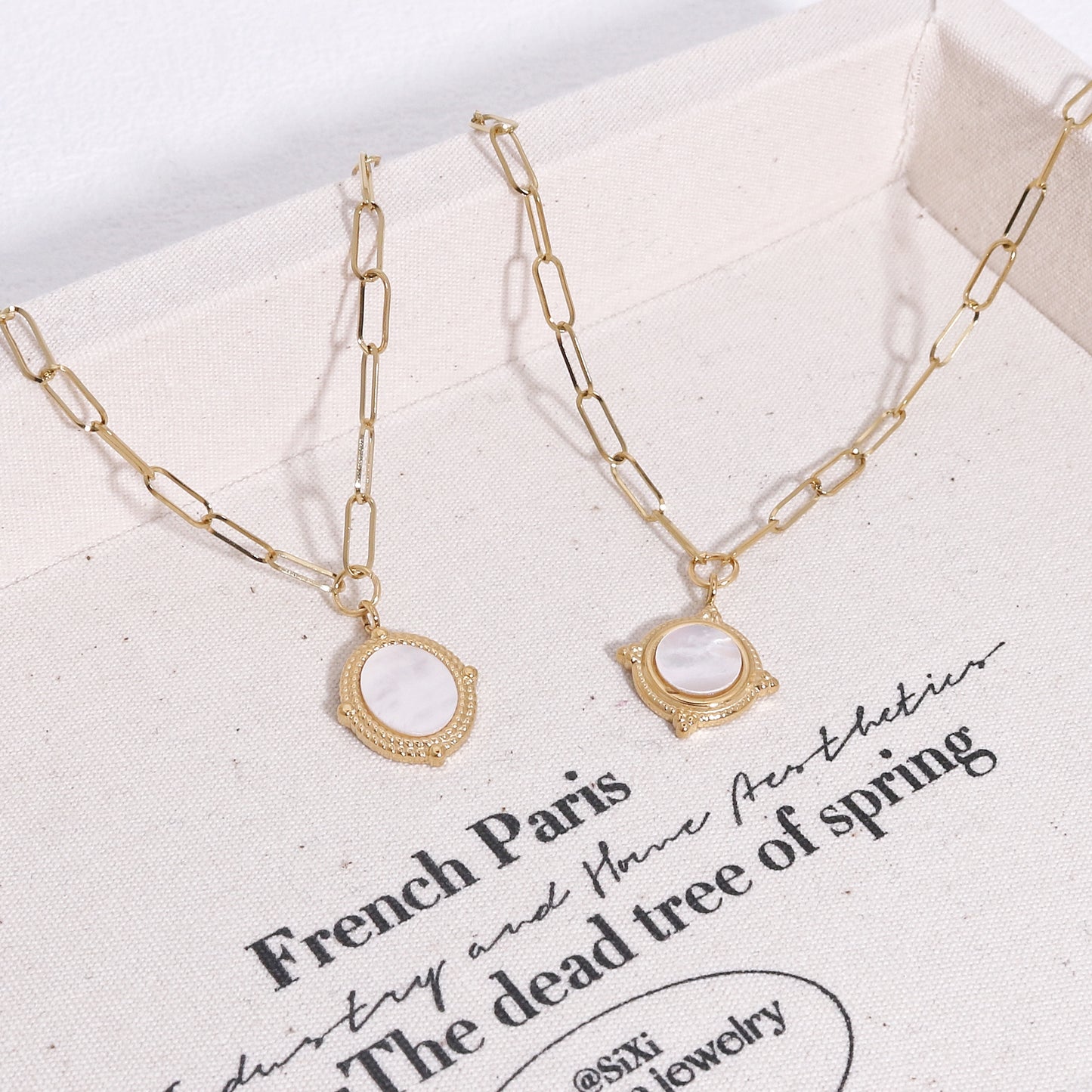 Melania Vintage Coin Pendant Necklaces
