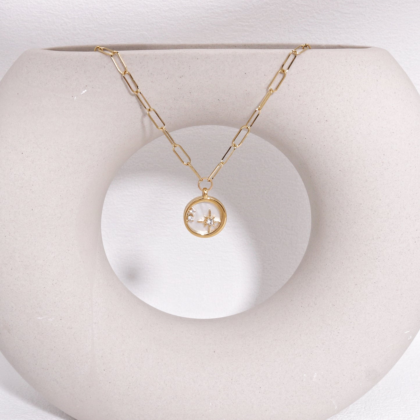 Paulina Midnight Star Necklaces