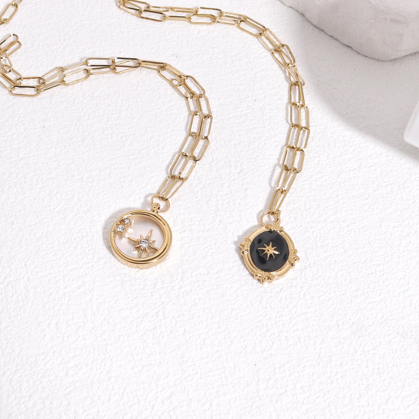 Paulina Midnight Star Necklaces