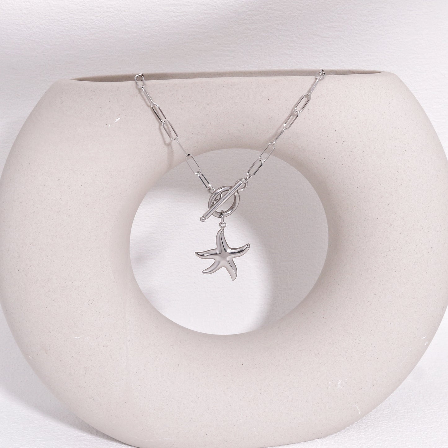 Harlow Starfish Lock Necklace