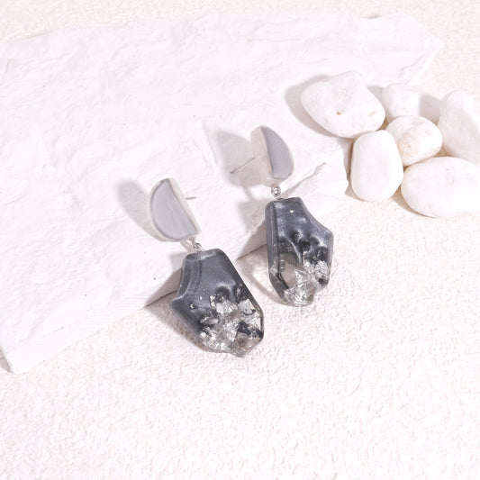 ANAIS - Mystic Black Drop Earrings