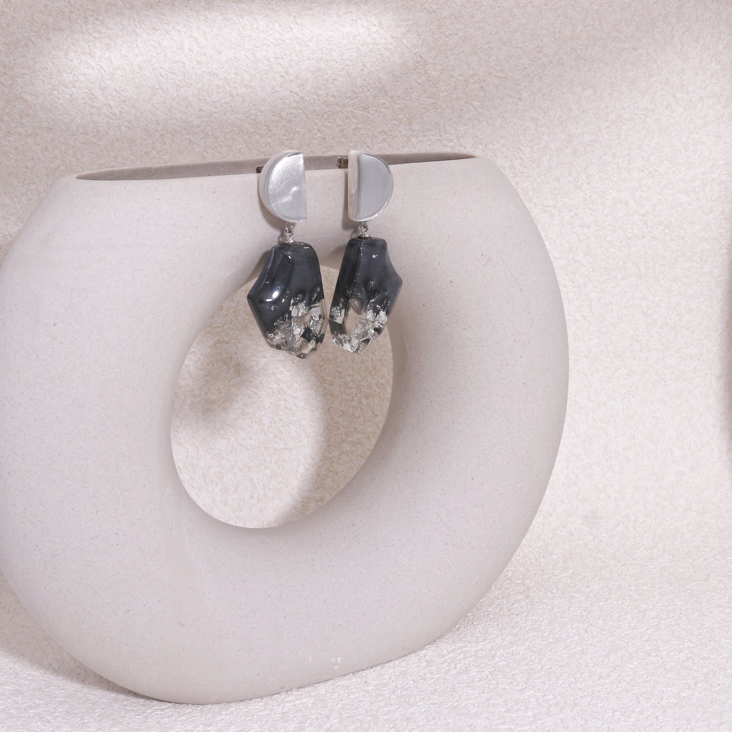 ANAIS - Mystic Black Drop Earrings