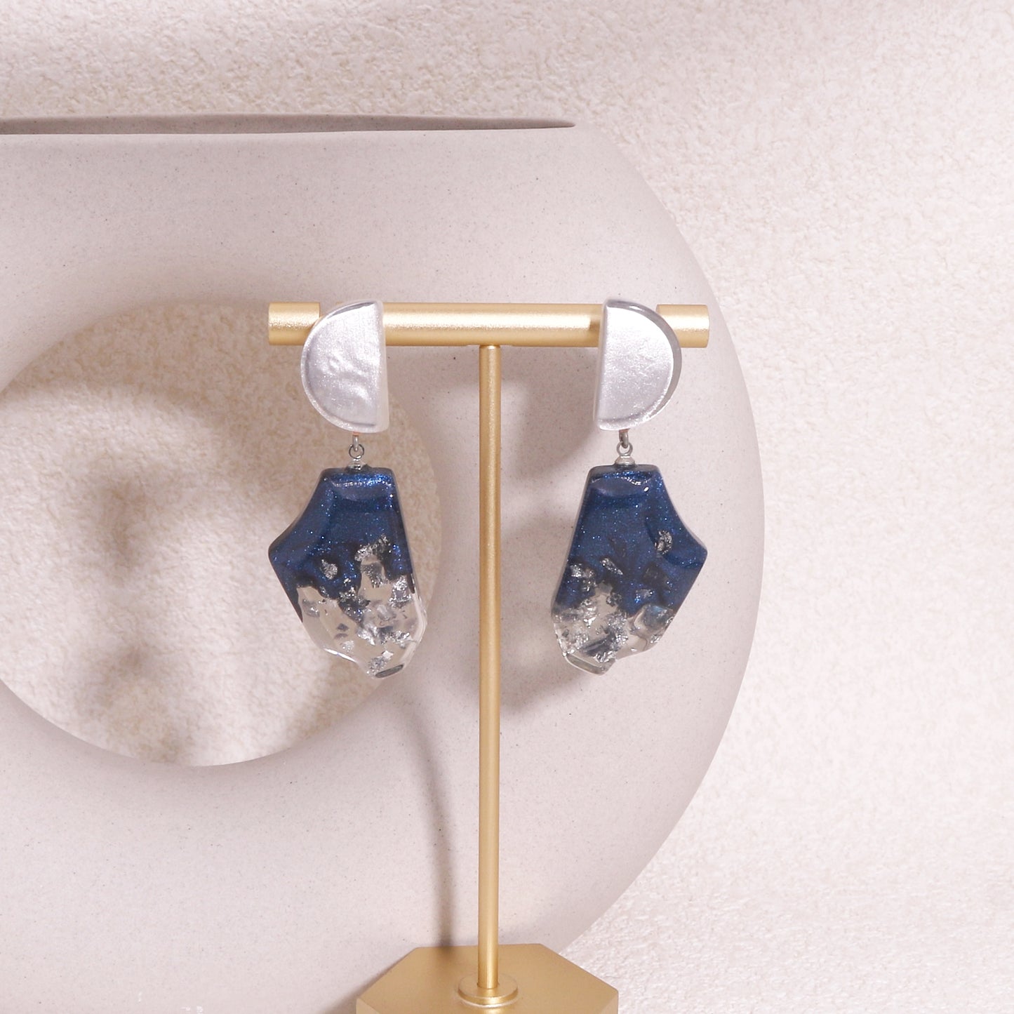 ANAIS - Sapphire Blue Drop Earrings