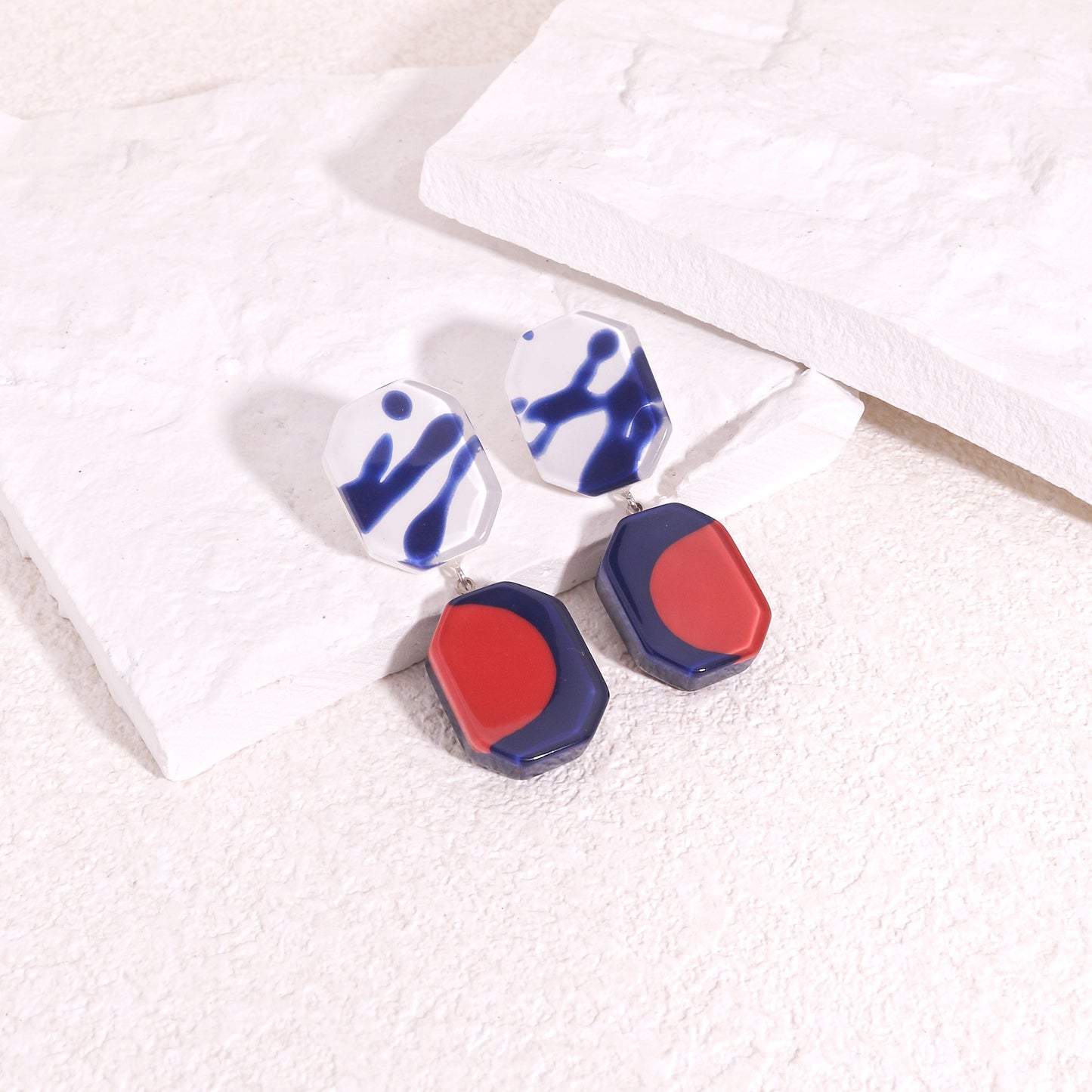 CENTURY Graffiti Statement Drop Earrings
