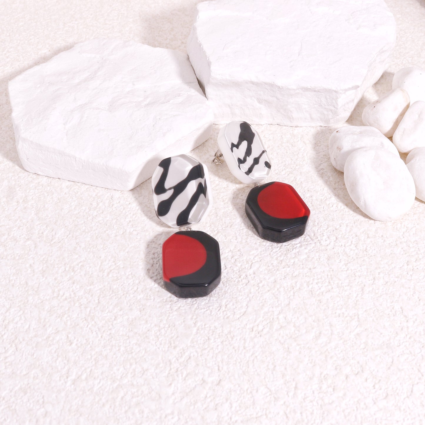 CENTURY Graffiti Statement Drop Earrings
