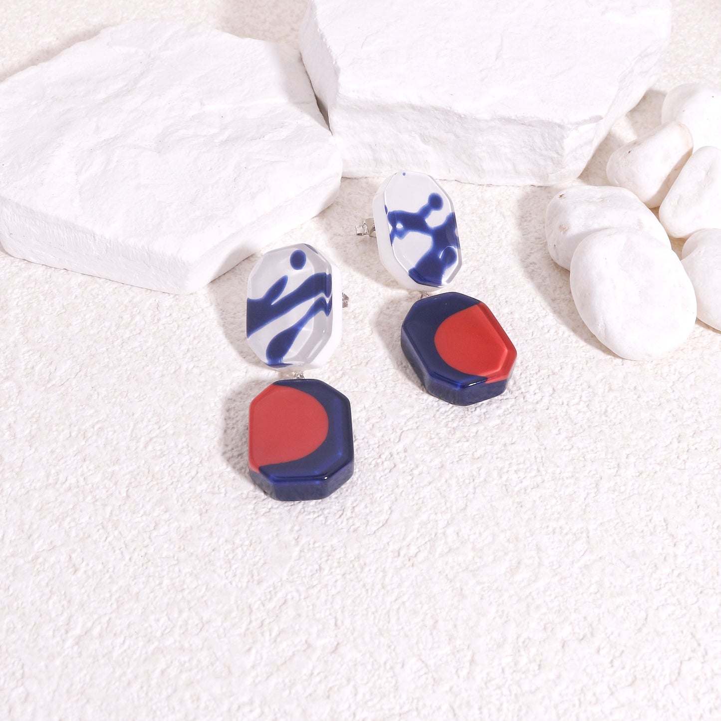 CENTURY Graffiti Statement Drop Earrings