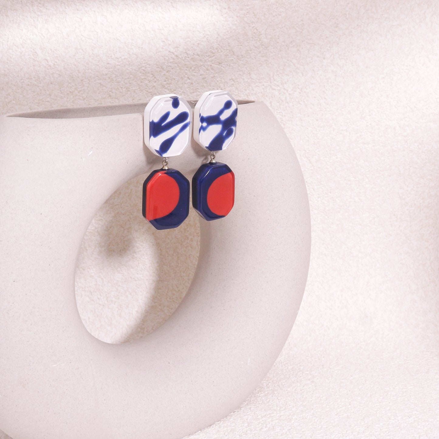 CENTURY Graffiti Statement Drop Earrings