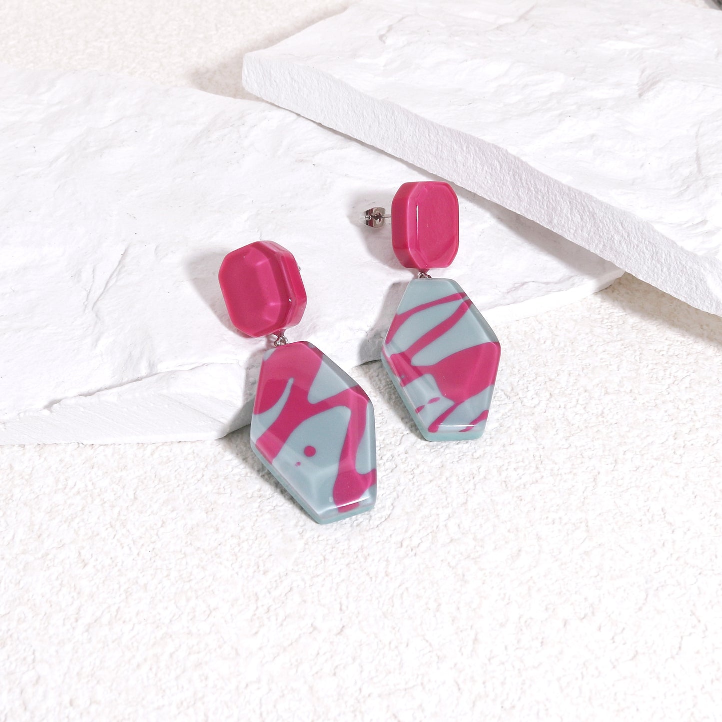 CENTURY Graffiti Art Drop Earrings