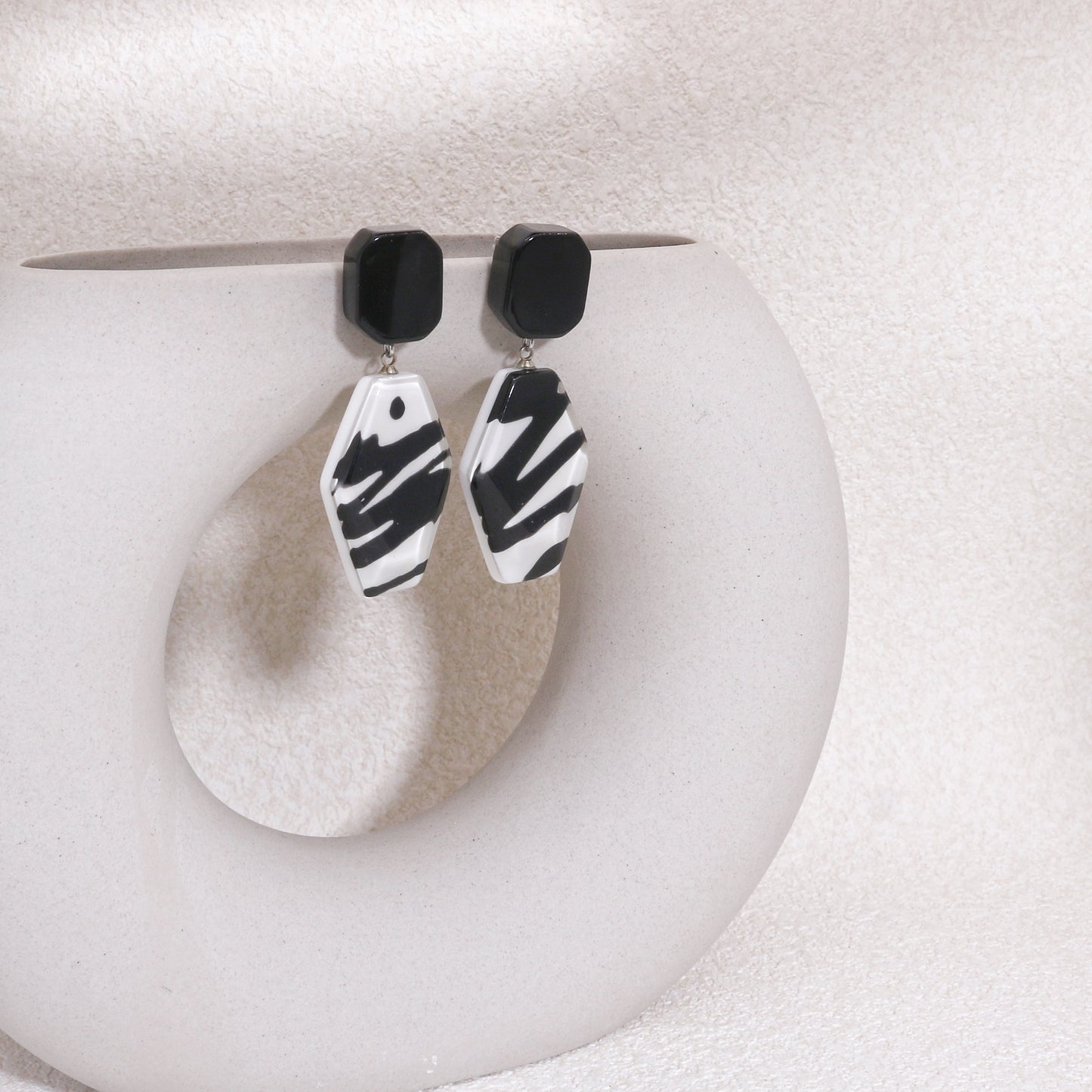 CENTURY Graffiti Art Drop Earrings