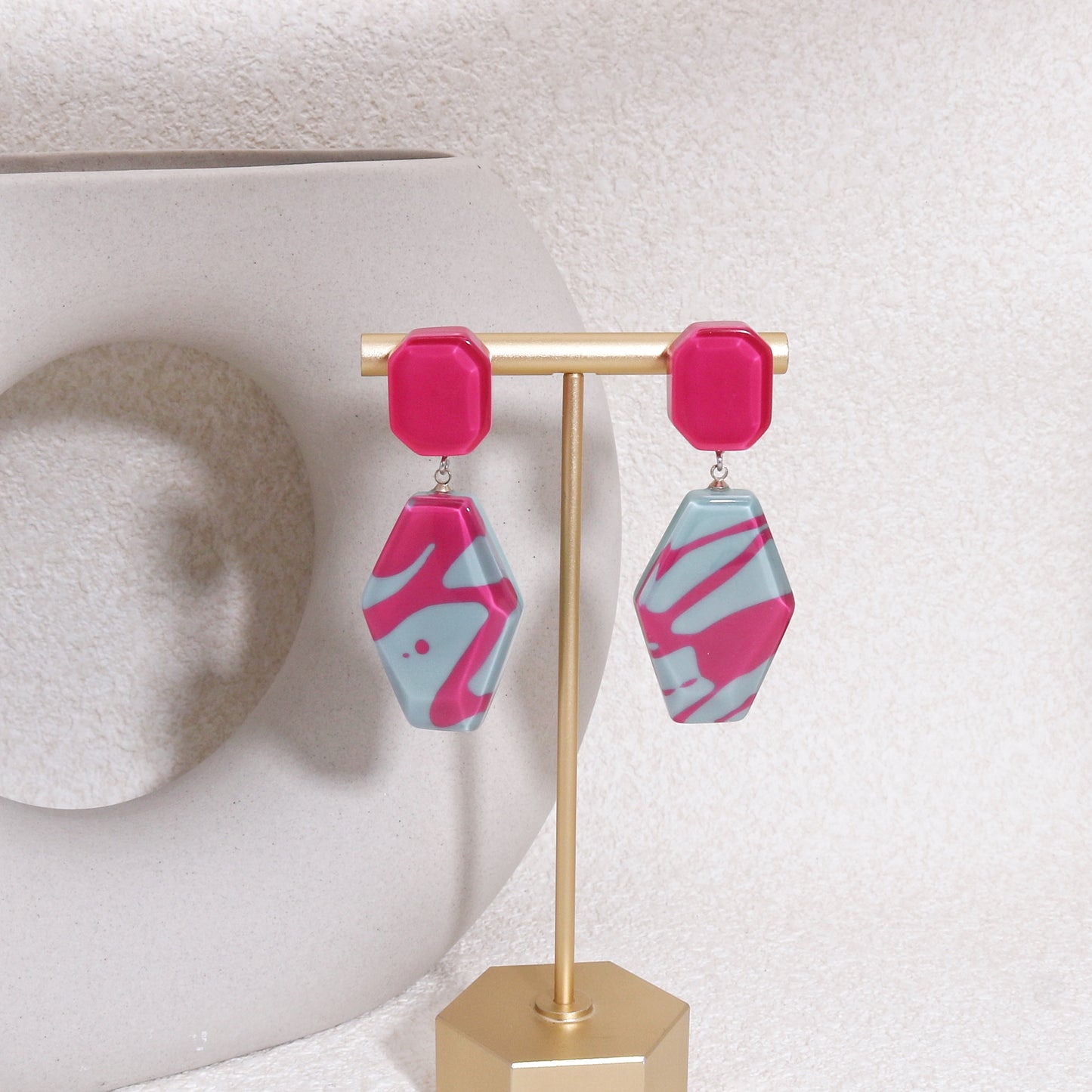 CENTURY Graffiti Art Drop Earrings