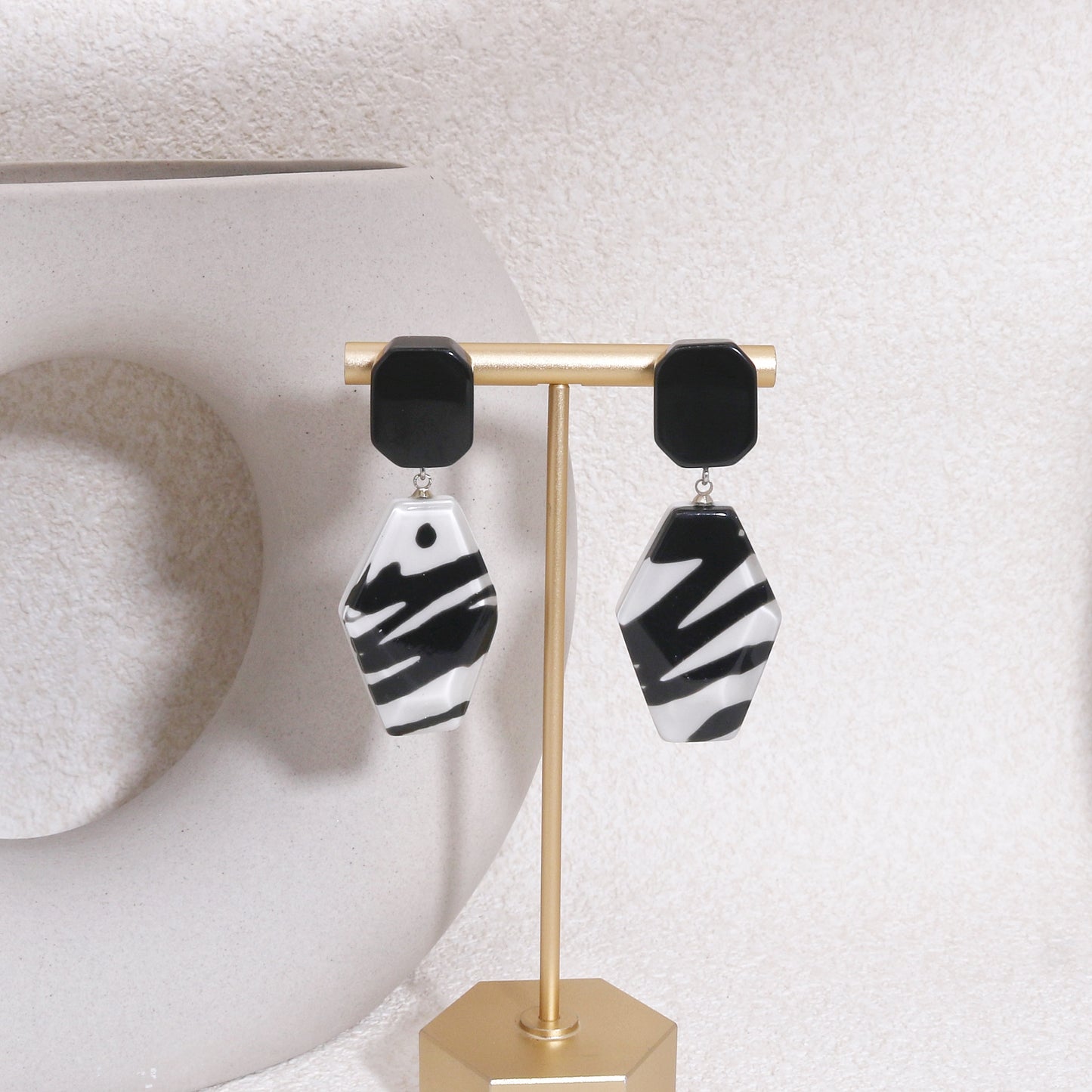 CENTURY Graffiti Art Drop Earrings