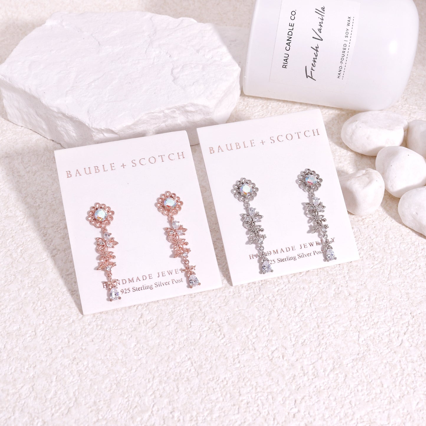 Haylee Vintage Filigree Drop Dangle Earrings