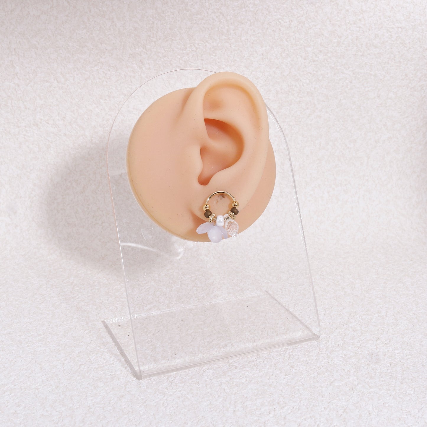 Shia Boho-Chic Floral Drop Earrings