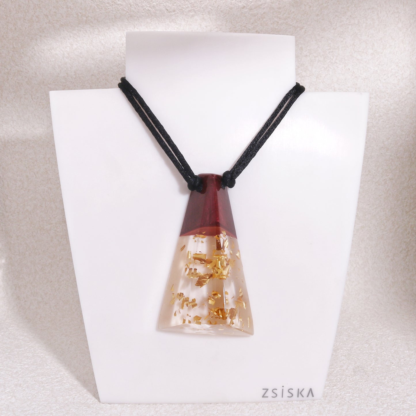 DHARA Polygonal Glass Prism Pendant