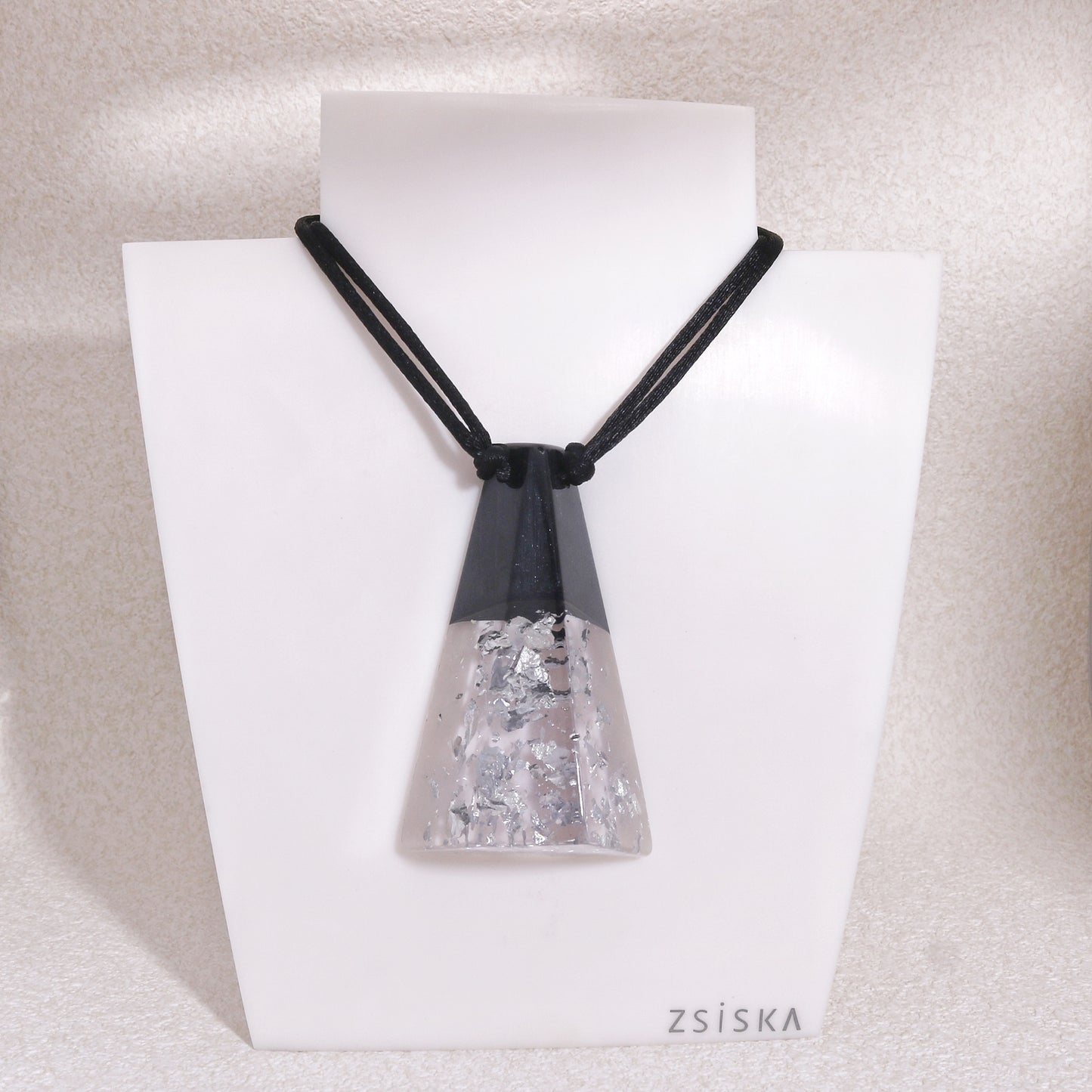 DHARA Polygonal Glass Prism Pendant