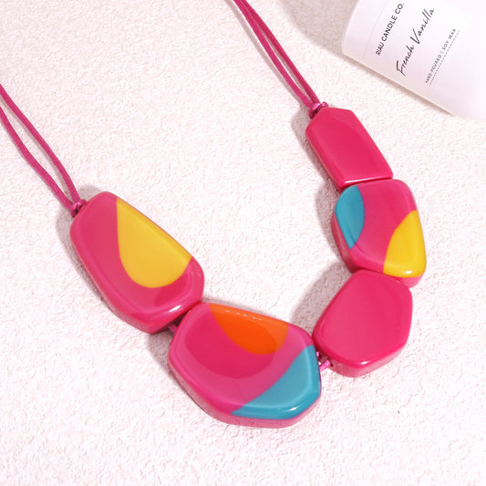 INDY Rainbow Fashion Necklace