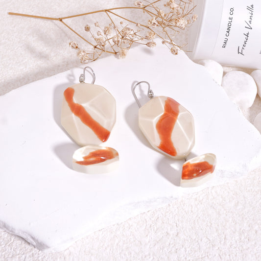 PACAYA Autumn Elegance Statement Earrings
