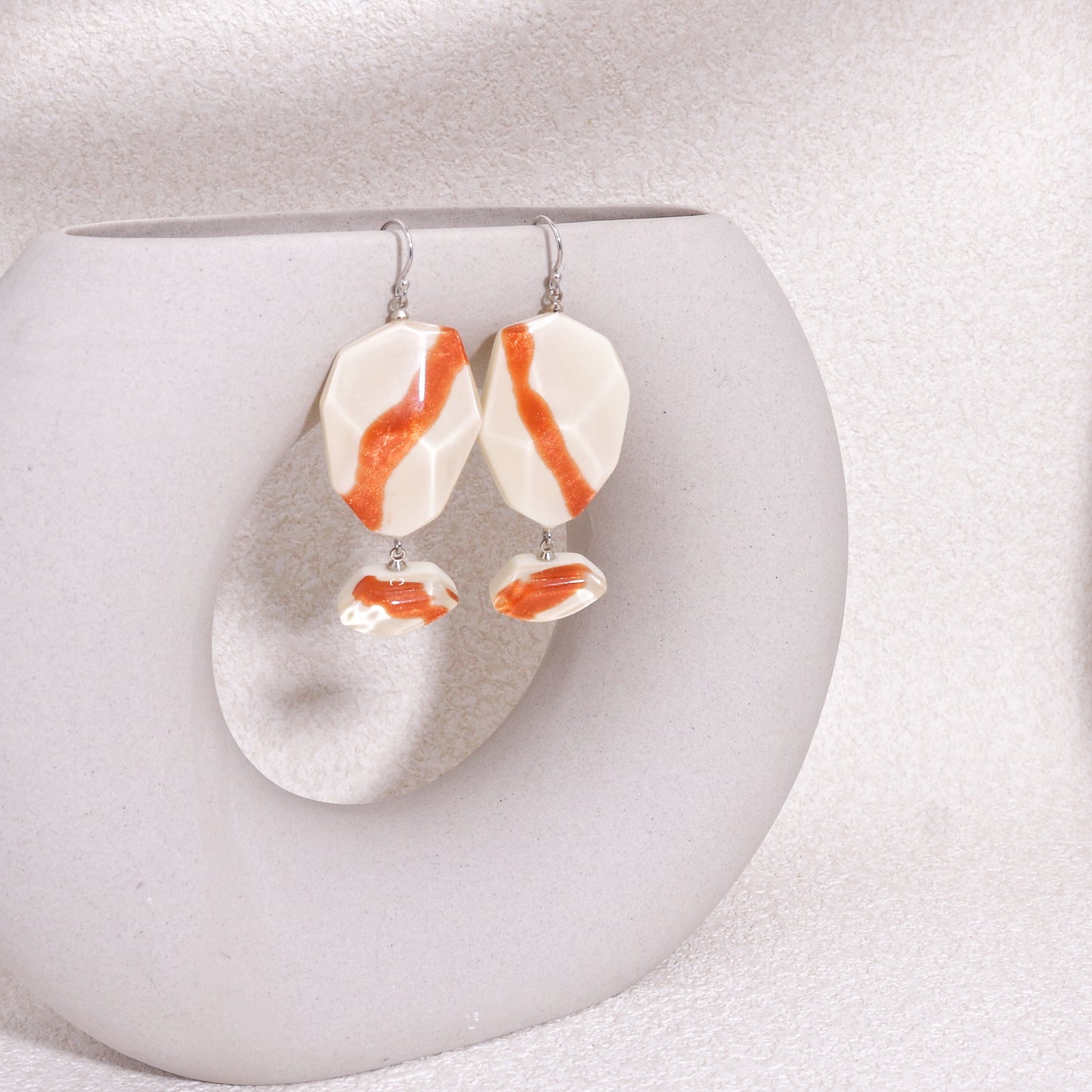 PACAYA Autumn Elegance Statement Earrings