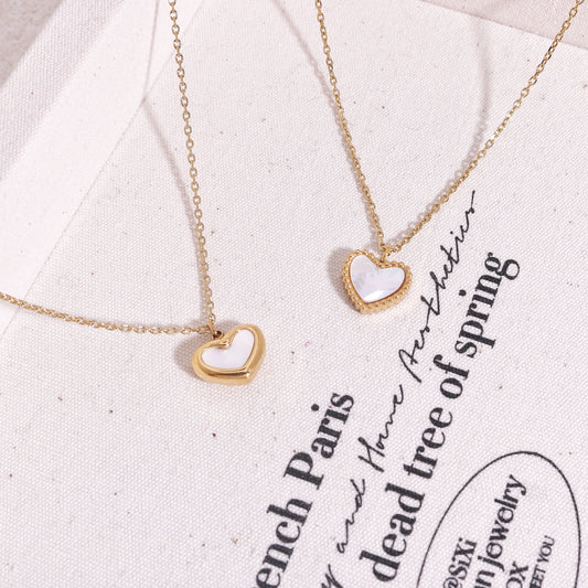 Mini Heart Simplicity Pendants