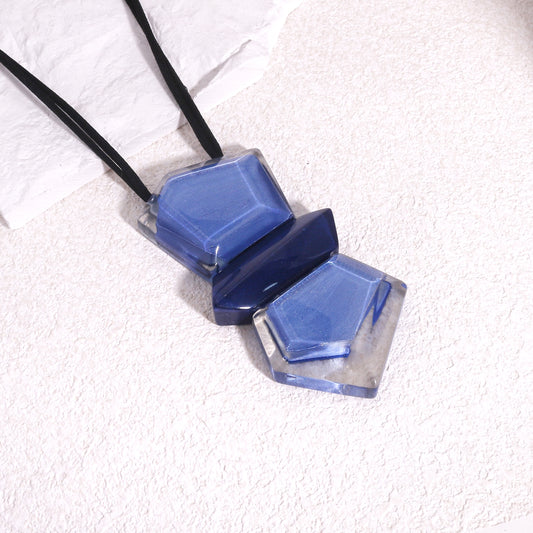 MYSTIQUE Painted Glass Pendant