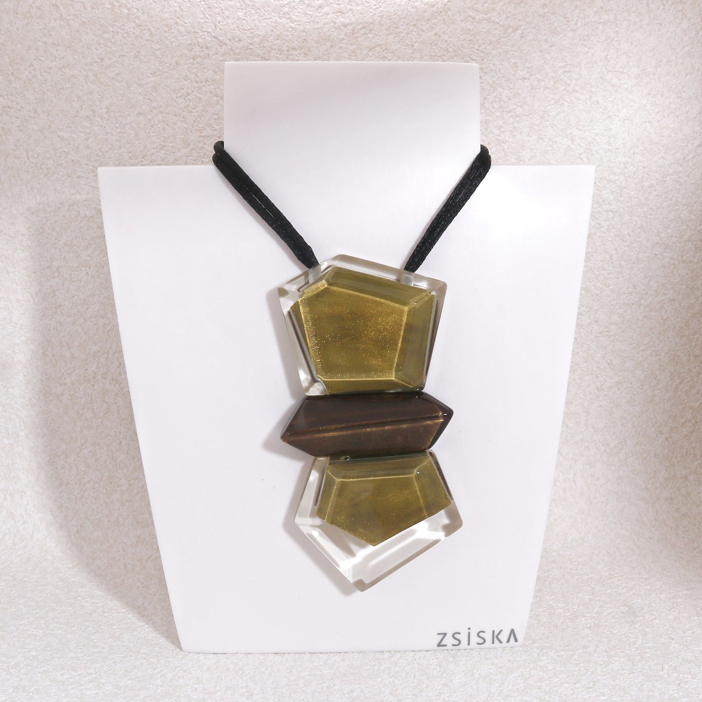 MYSTIQUE Painted Glass Pendant