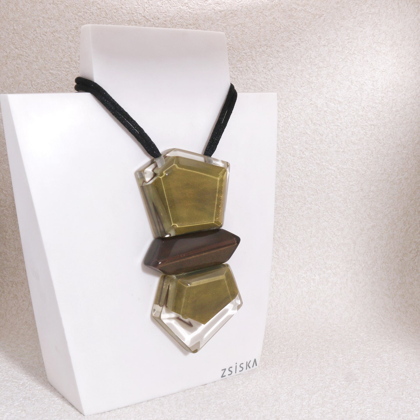 MYSTIQUE Painted Glass Pendant