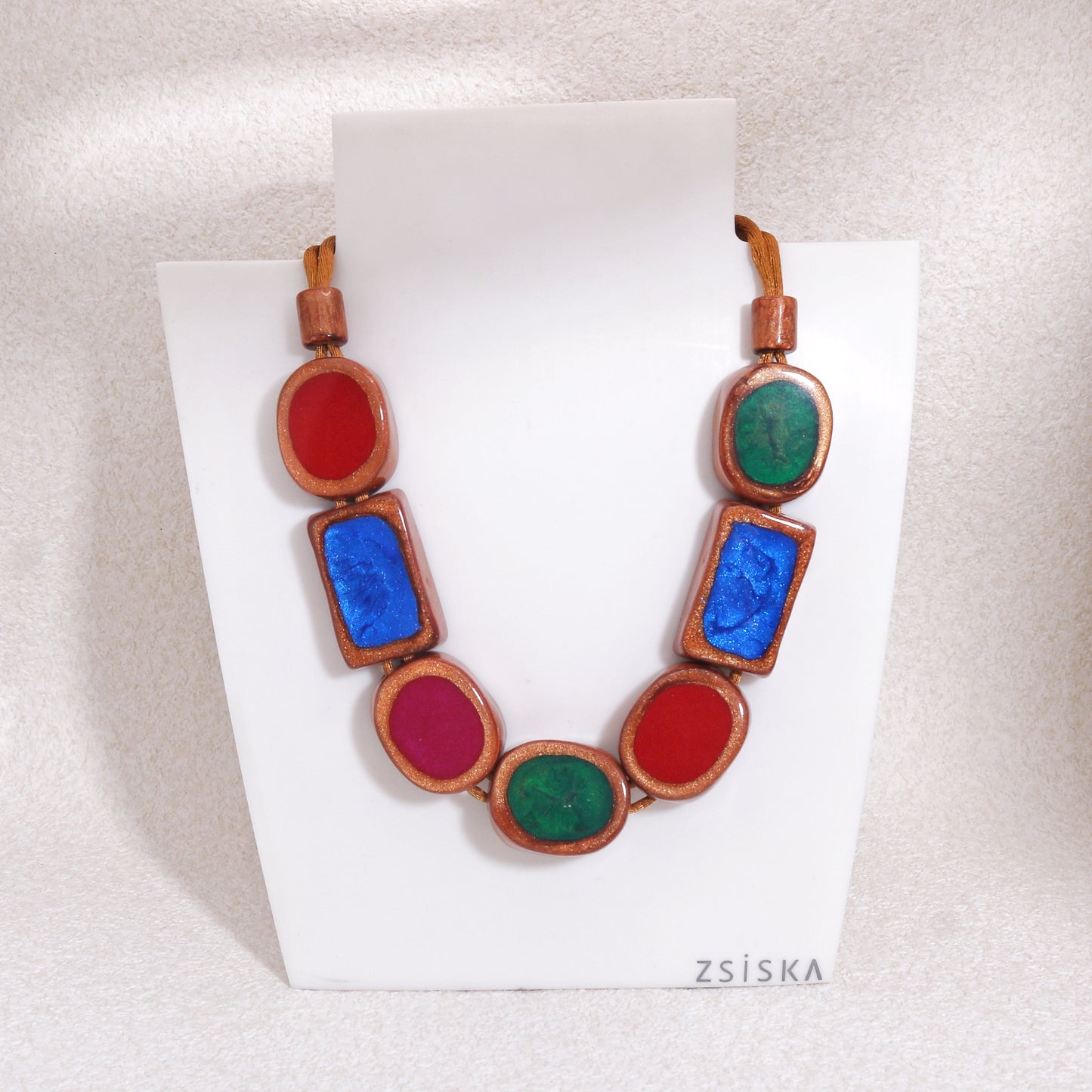 FARA Jigsaw Piece Puzzle Necklace