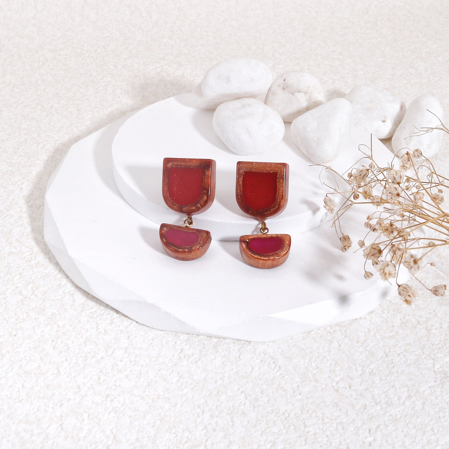 FARA Mini Exquisite Handpainted Earrings